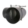 Détail intérieur 2 Té 90° à double clapet (Bypass) - Conduit acier peint 2 mm