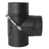 Té 90° à double clapet (Bypass) de côté - Conduit acier peint 2 mm