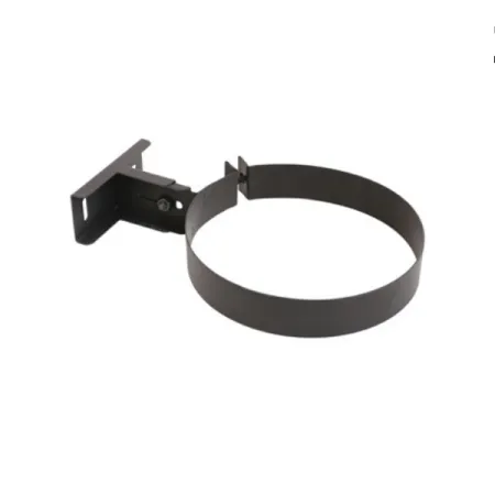 Adjustable black wall bracket - For single wall