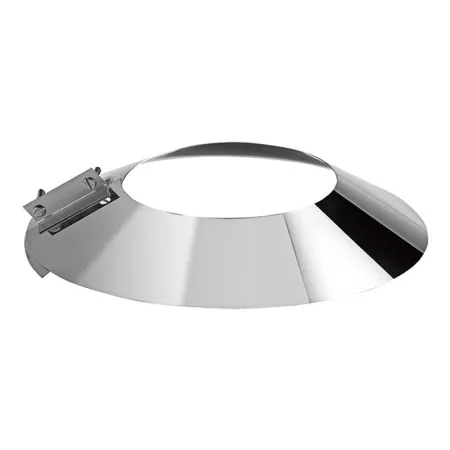 Storm collar - 0.4 mm stainless steel flue pipe
