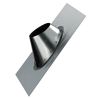 Tapajuntas de aluminio para tejado de 0 a 45° - Conducto de acero inoxidable 0,4 mm