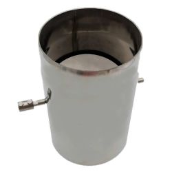Clapet régulateur de tirage - Conduit inox 2 mm