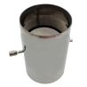 Clapet régulateur de tirage - Conduit inox 2 mm