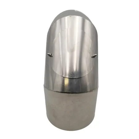Hatch of fixed 90° elbow with inspection hatch - Stainless steel flue 2 mm