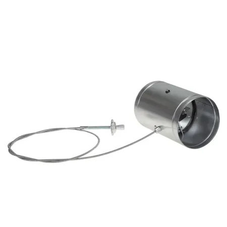 Airtight butterfly air damper