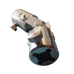 Détail connexion Cardan 0 - 90° en 8 x 8 mm pour clapet d'air