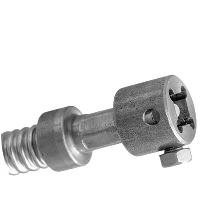 Detalle conexión varilla flexible 8 x 8 mm para registro de aire