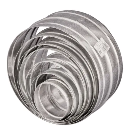 Connecting sleeve for flexible aluminium duct