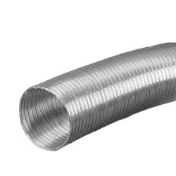 Conduit flexible en aluminium Alu-Flex - 3 mètres