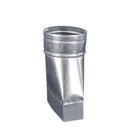 Adaptador «Flachkanal» simétrico 150 x 50 mm