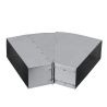Adjustable bend 25 to 45° - 200 x 90 mm "Flachkanal"