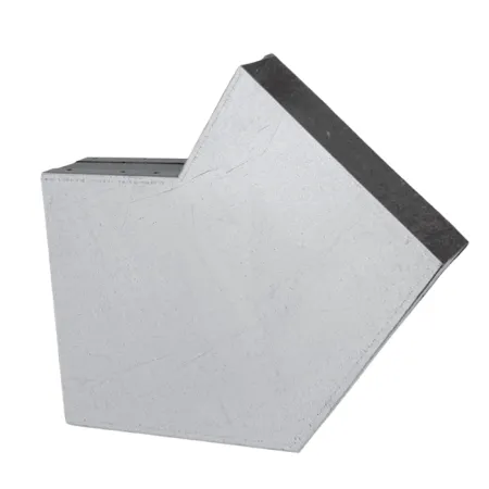 Coude fixe 45° en 200 x 90 mm "Flachkanal"