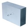 "Flachkanal" damper 200 x 90 mm with square connection