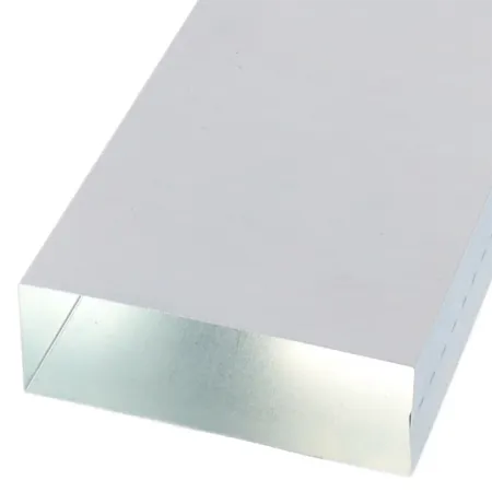 Detail of straight section 150 x 50 mm "Flachkanal"