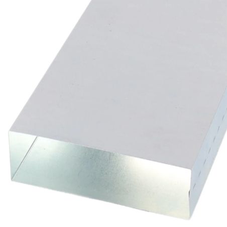 Détail Élément droit 150 x 50 mm "Flachkanal"