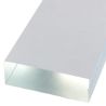 Detail of straight section 150 x 50 mm "Flachkanal"