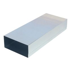 Élément droit 200 x 90 mm "Flachkanal"