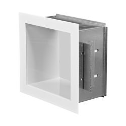 Boîte de ventilation carrée - 170 x 170 mm