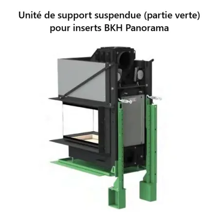 Unidad de soporte suspendida para inserts Brunner BKH Panorama