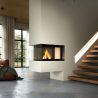 Brunner BKH Panorama 45-80-45-80 cast iron insert - In situ, suspended