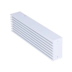 Grille d'air Open Air Substeel blanche - 350 x 100 mm
