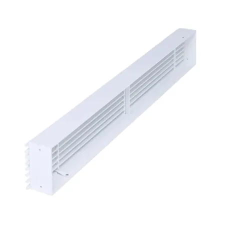 Arrière Grille d'air Open Air Substeel blanche - 650 x 100 mm