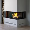 Grille d'air Open Air Substeel blanche en situation - 650 x 100 mm