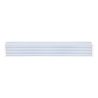 Grille d'air Open Air Substeel blanche de face - 650 x 100 mm