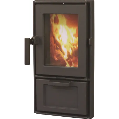 Pisla HTT 636 firebox door Black